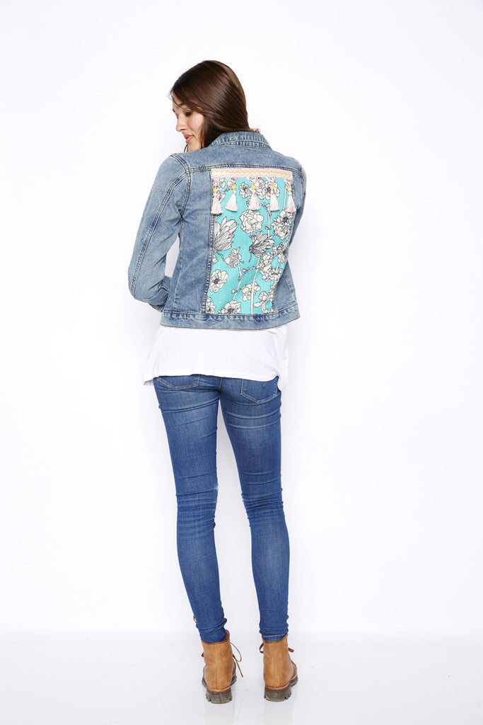 Denim customized Jacket